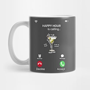 Happy MARTINI Hour is calling Mug